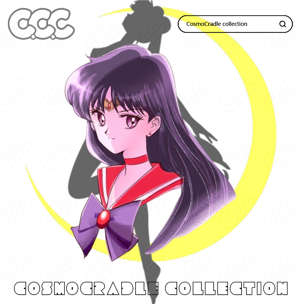 美少女战士 火野丽 UV转印防水贴纸