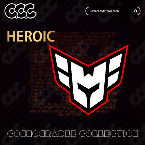 DOTA2 TI国际邀请赛 战队队标 HEROIC