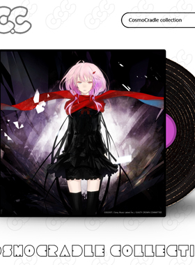 EGOIST专辑封面系列贴纸 黑胶唱片 光盘CD UV转印防水贴纸