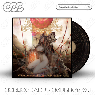 UV转印防水贴纸 光盘CD ACG专辑封面系列贴纸 黑胶唱片