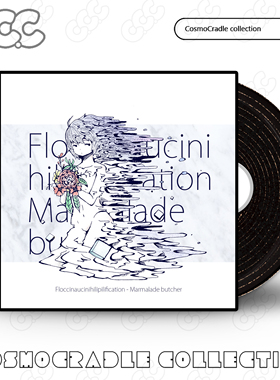 Marmalade butcher专辑封面系列 黑胶唱片 光盘CD UV转印防水贴纸