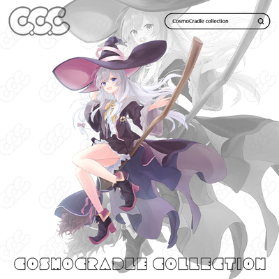 魔女之旅 伊蕾娜  UV转印防水贴纸