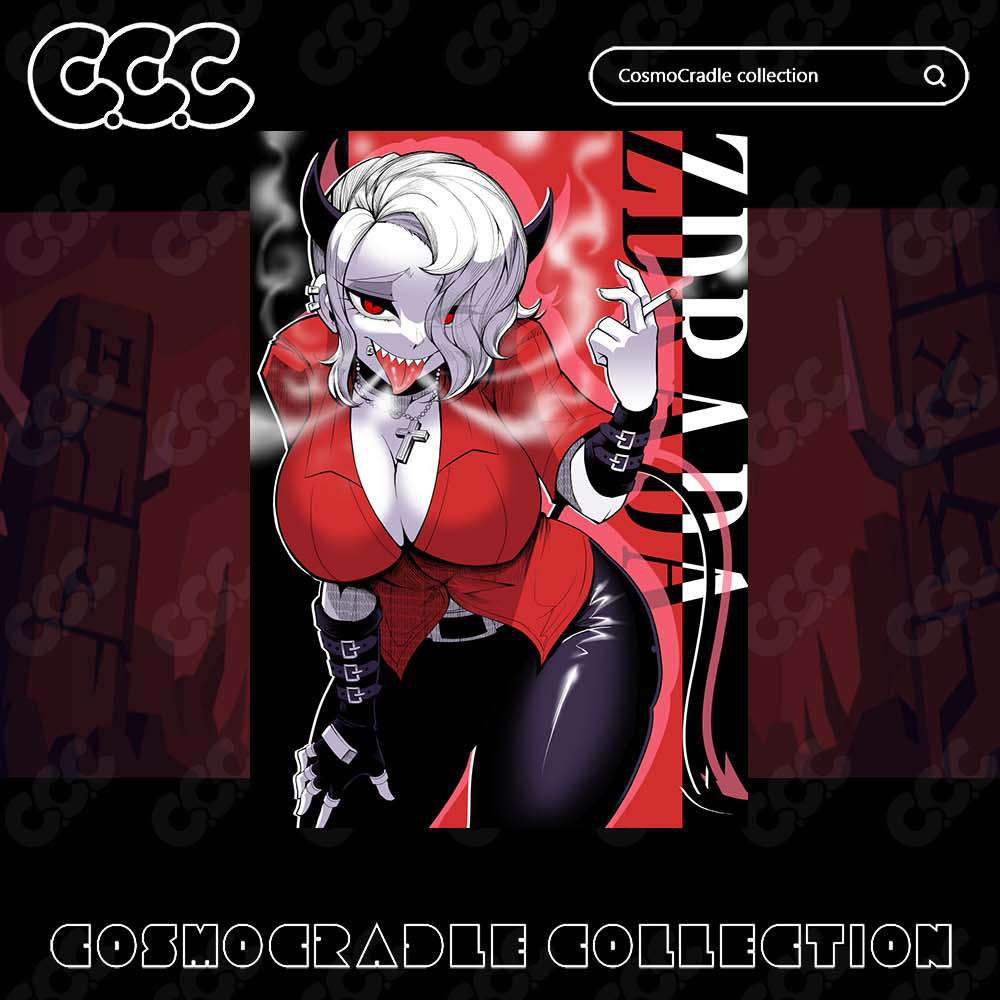 Helltaker风格系列 动漫卡通贴纸 UV转印防水贴纸