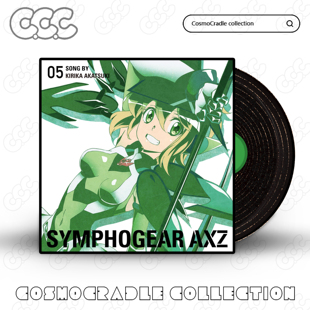 战姬绝唱 专辑封面系列 黑胶唱片 光盘CD UV转印防水贴纸