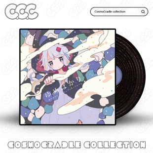 Vocaloid专辑封面系列 黑胶唱片 光盘CD UV转印防水贴纸