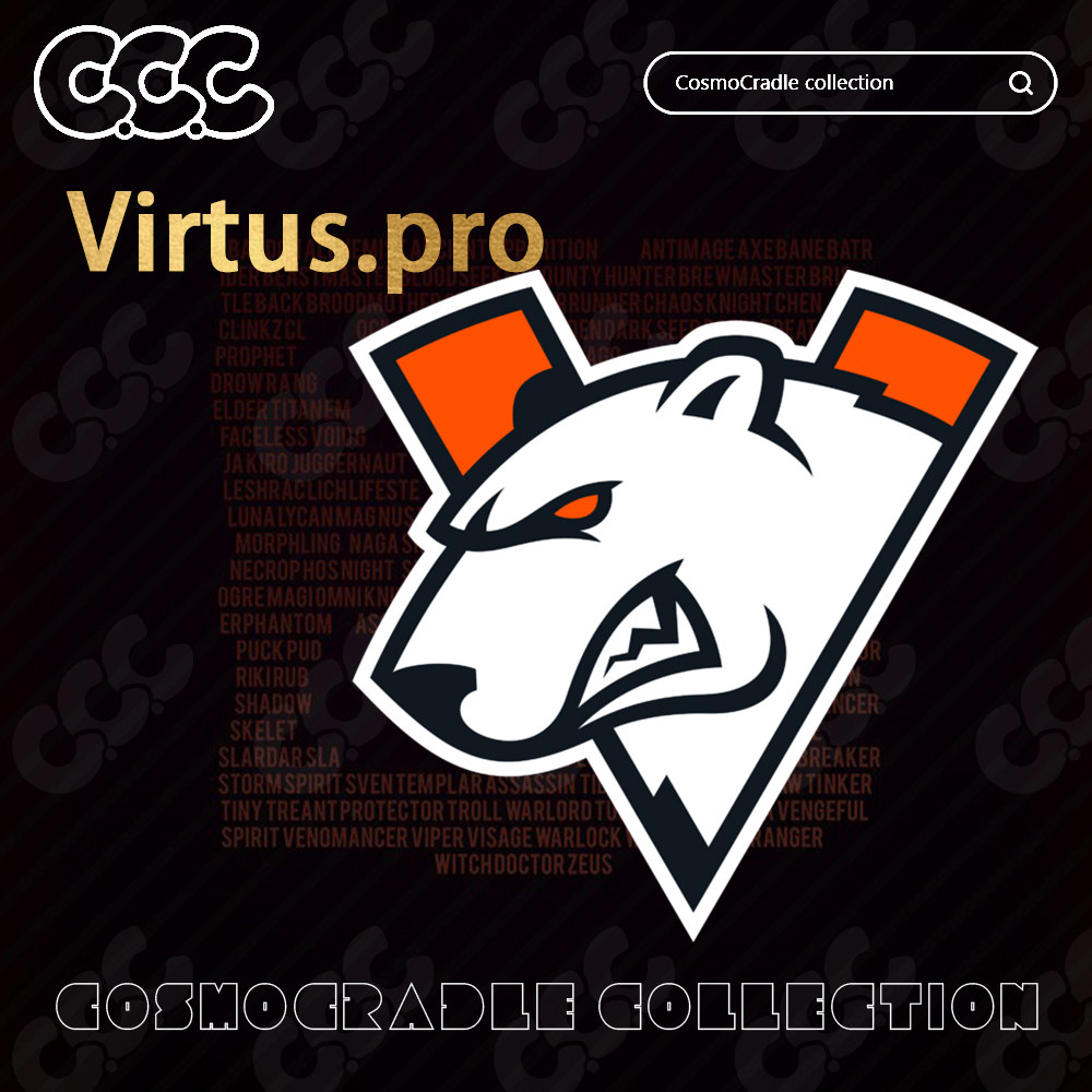 DOTA2 TI国际邀请赛 战队队标 Virtus.pro