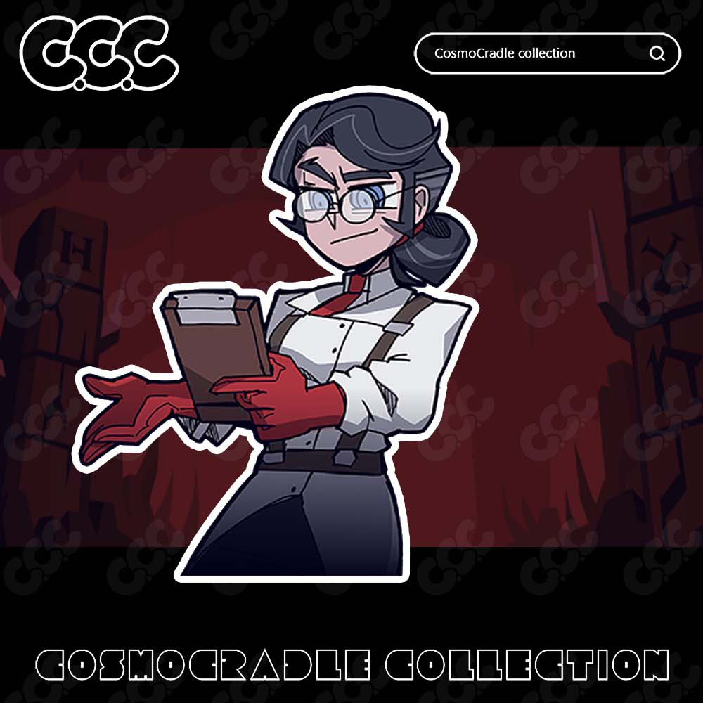 Helltaker风格系列 动漫卡通贴纸 UV转印防水贴纸