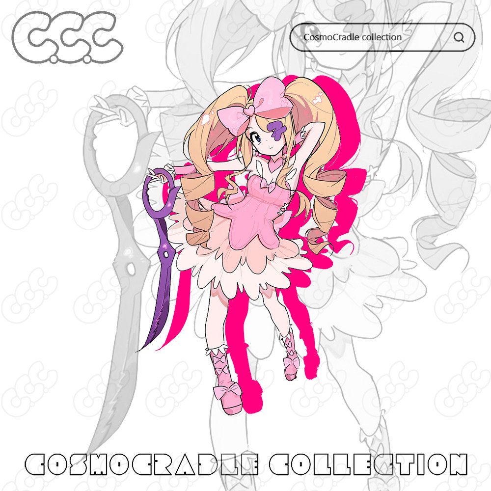斩服少女 针目缝 UV转印防水贴纸