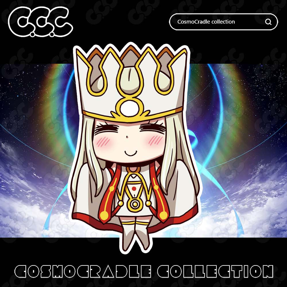 命运冠位指定 FGO Q版贴纸 爱丽丝菲尔 UV转印防水贴纸