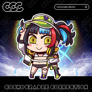 命运冠位指定 FGO Q版贴纸 泳装清少纳言 UV转印防水贴纸