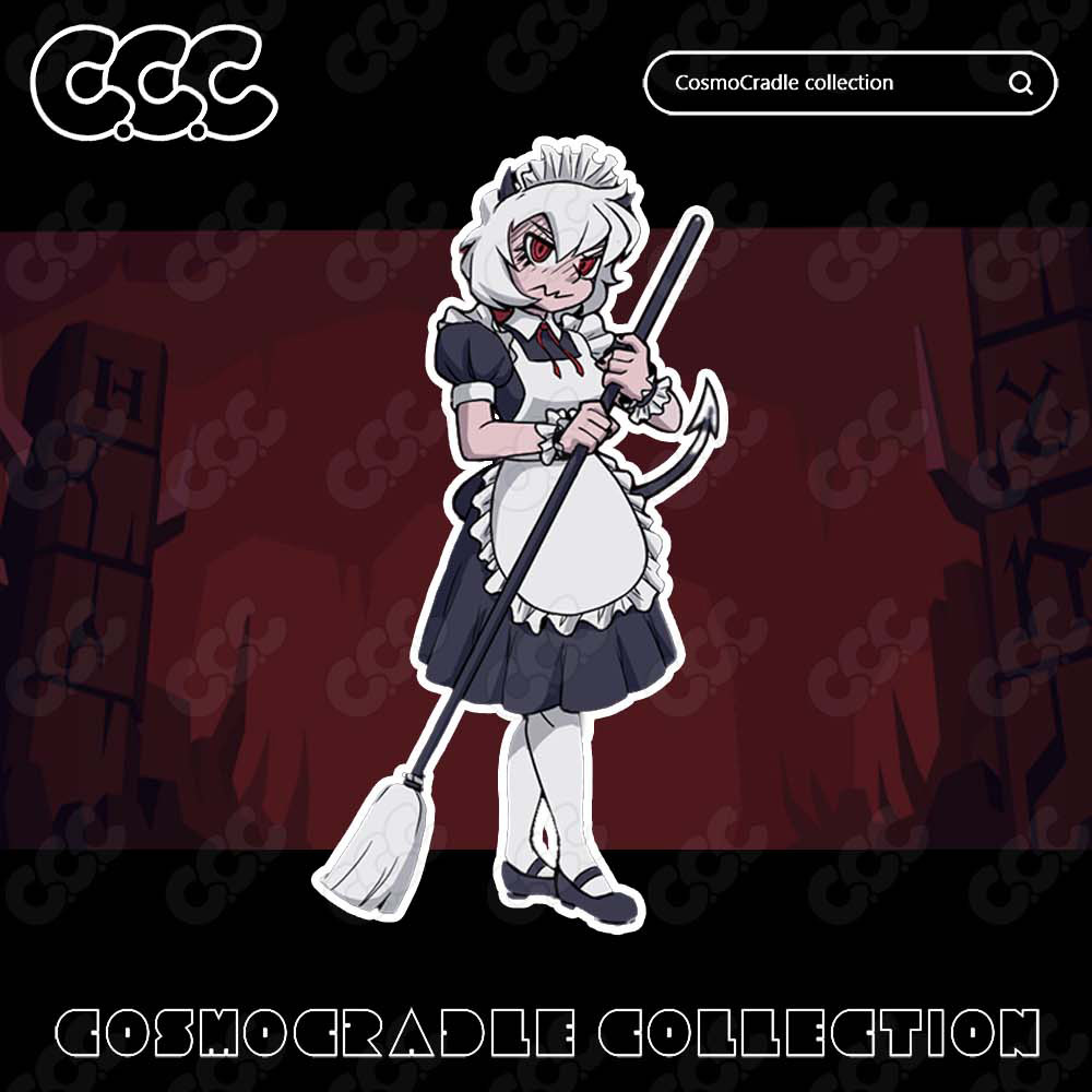 Helltaker风格系列 动漫卡通贴纸 UV转印防水贴纸