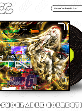 Hardcore Syndrome专辑封面系列 黑胶唱片 光盘CD UV转印防水贴纸