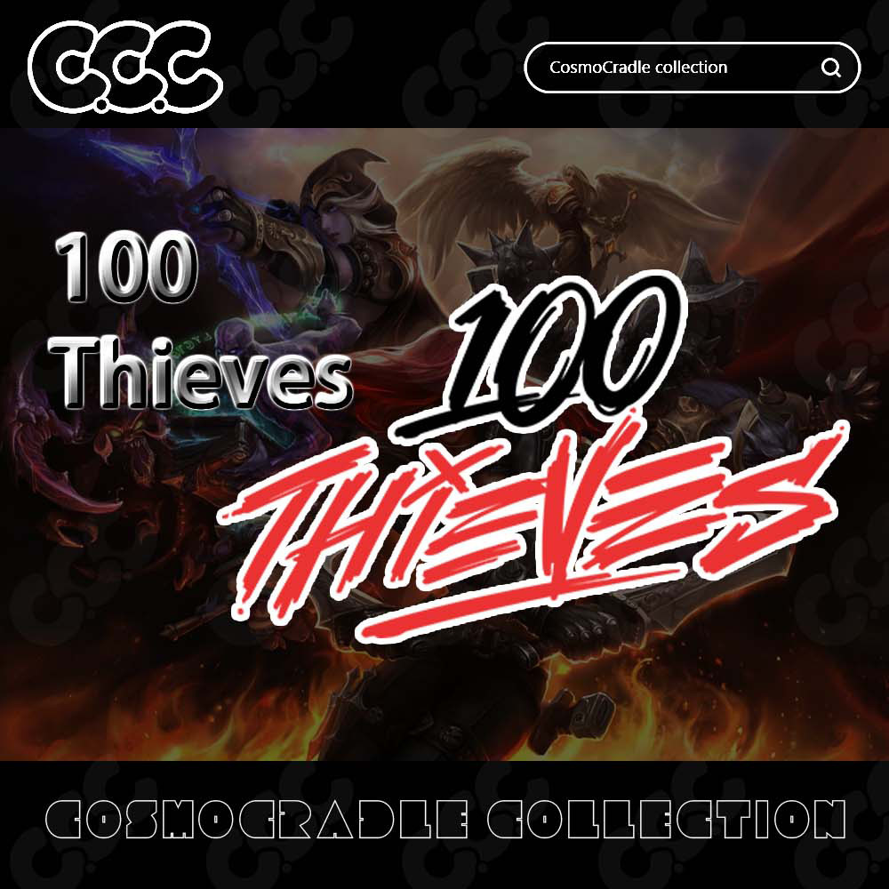 S赛 英雄联盟全球总决赛 战队队标  100 Thieves