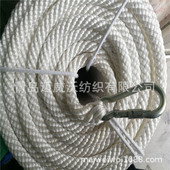 吊板绳 22mm粗尼龙绳 白色扭绳 安全绳 绳子 抗老化耐磨100米