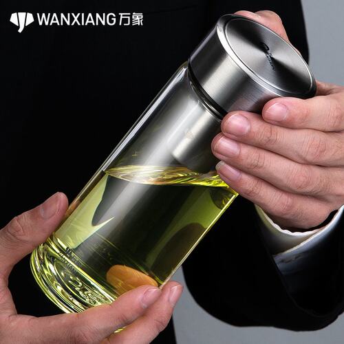 万象单层玻璃水杯泡茶杯大容量U302/U303/U304/U302J/U303J/U304J