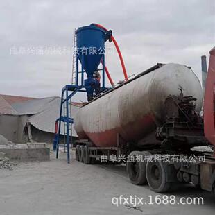 库房粉煤灰装 吨袋负压抽料机 车吸料机滨州水泥清库吸灰机炭黑装