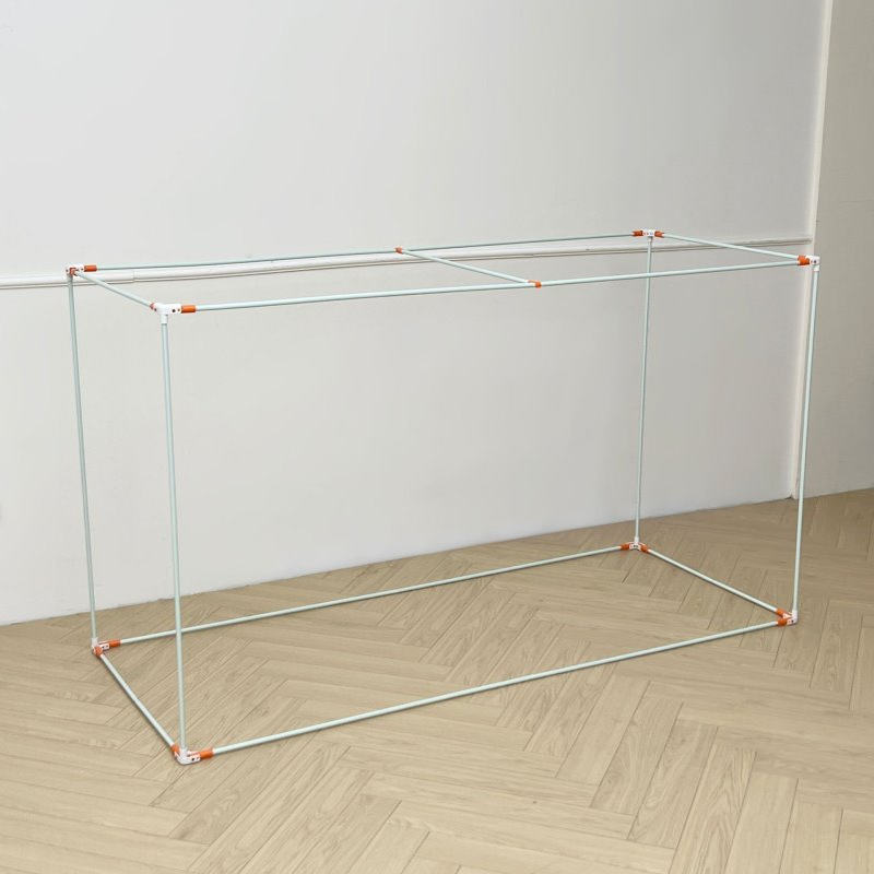 90宽学生上下铺一体式蚊帐免安装支架1秒安装懒人床幔遮光帘支架