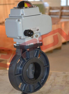 UPVC塑料北泽D67A1X-10S智能气动蝶阀D97A1X-10S智能电动蝶阀FOSD