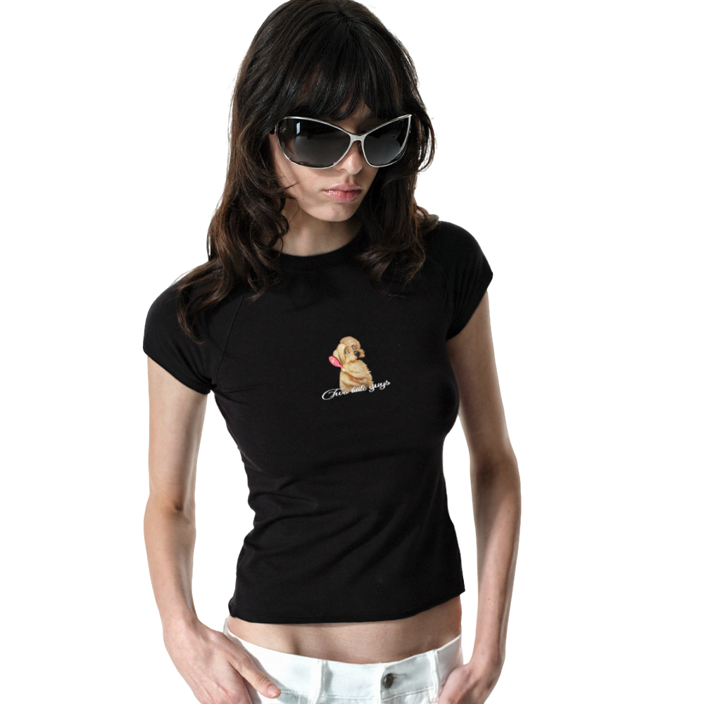 Two little guys*复古插肩袖