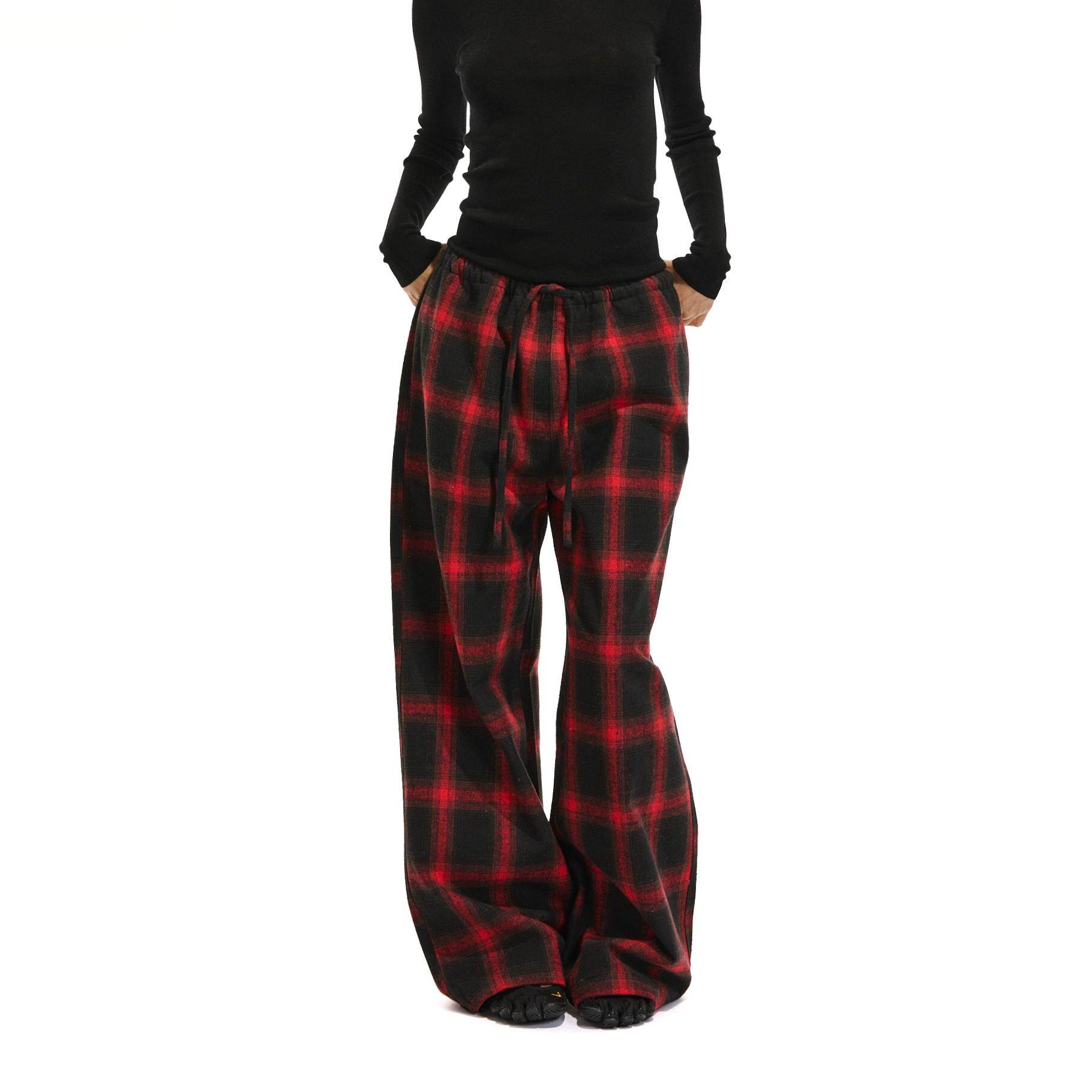 两位littleGuys羊毛混纺休闲裤