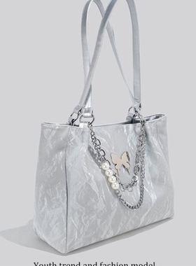 CEEKAY原版正品高级感单肩大包包女新款大容量小众设计通勤托特包