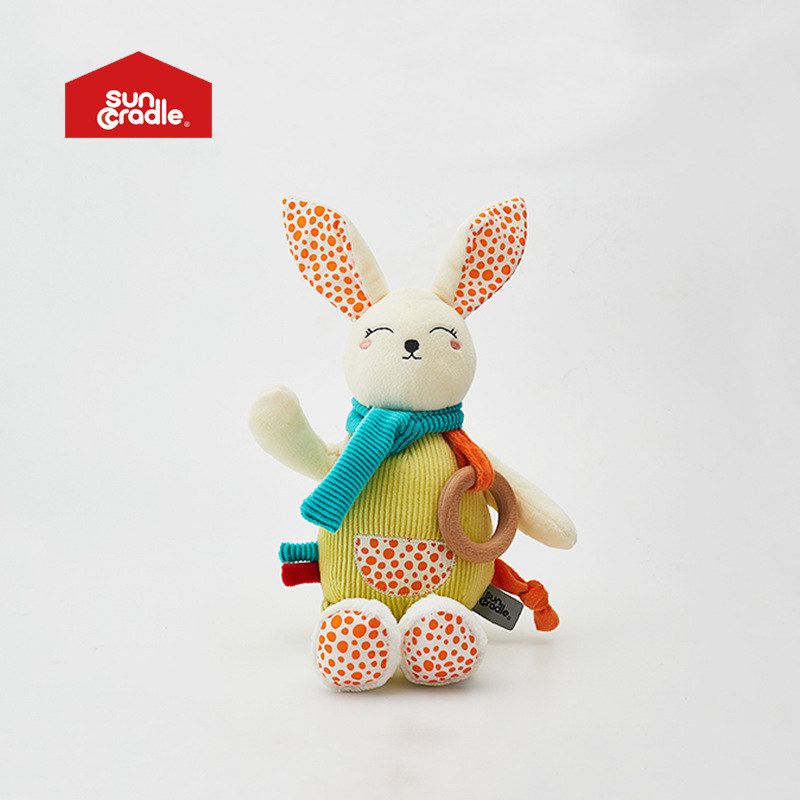 兔子毛绒玩具公仔婴儿安抚玩具可入口多功能设计一件代发