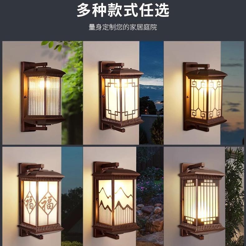 户外壁灯防水欧式室外阳台壁灯花园别墅庭院灯大门壁挂灯外墙壁灯