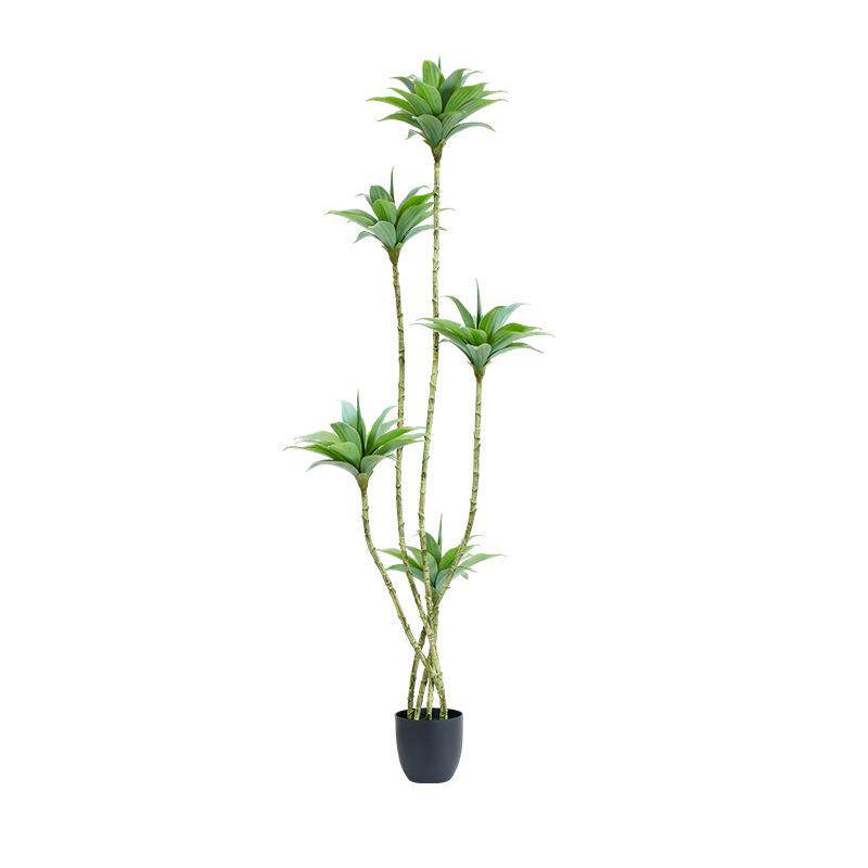 睡莲大型仿真植物ins风假树假绿植盆栽摆件室内落地橱窗装饰造景