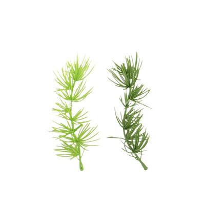 仿真绿植假花树枝松针龙柏叶子圣诞节阻燃防晒材料塑料配件