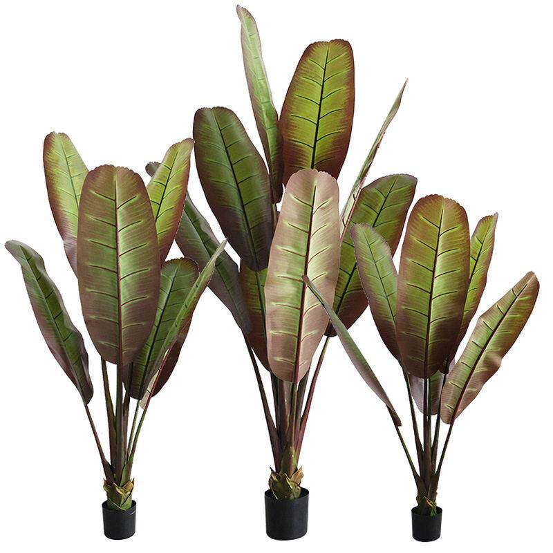 仿真商场装饰植物象腿蕉绿植芭蕉树仿生植物热带大叶假树绿植
