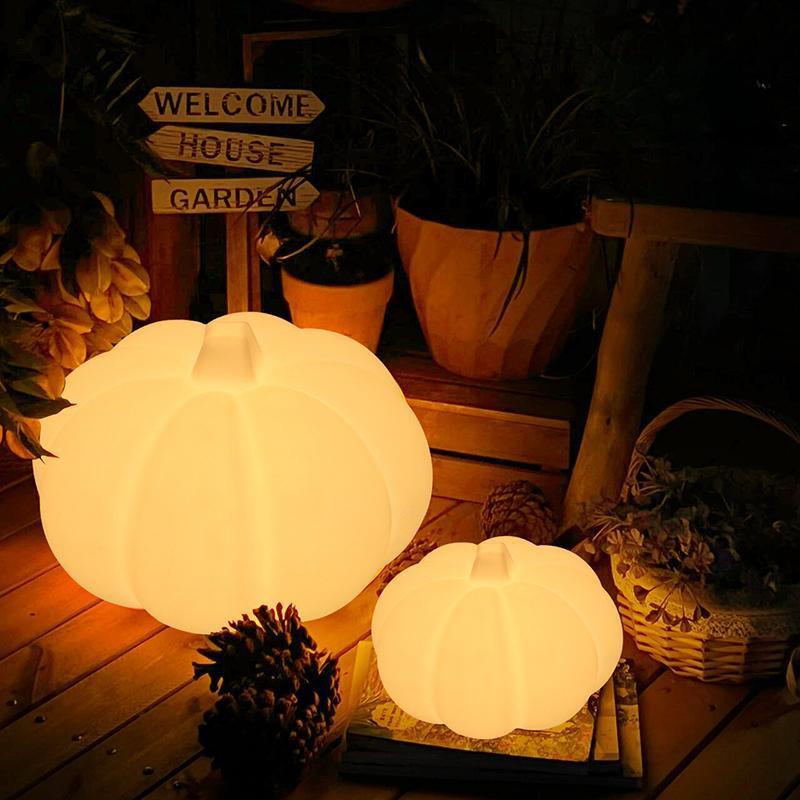 庭院南瓜灯艺术落地灯客厅创意个性造型氛围灯卧室设计感摆件装饰