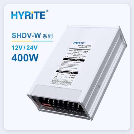 led防雨电源12V24V户外400W广告招牌发光字led电源变压器开关电源