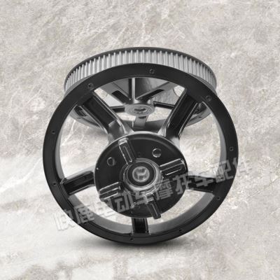全顺中置电机皮带同步轮传动轮齿轮120 18二代90中置1012寸轮毂