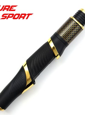 矶竿LKLS轮座卡a轮座尼龙套橡胶防滑把手投竿海竿鱼竿DIY配件o.