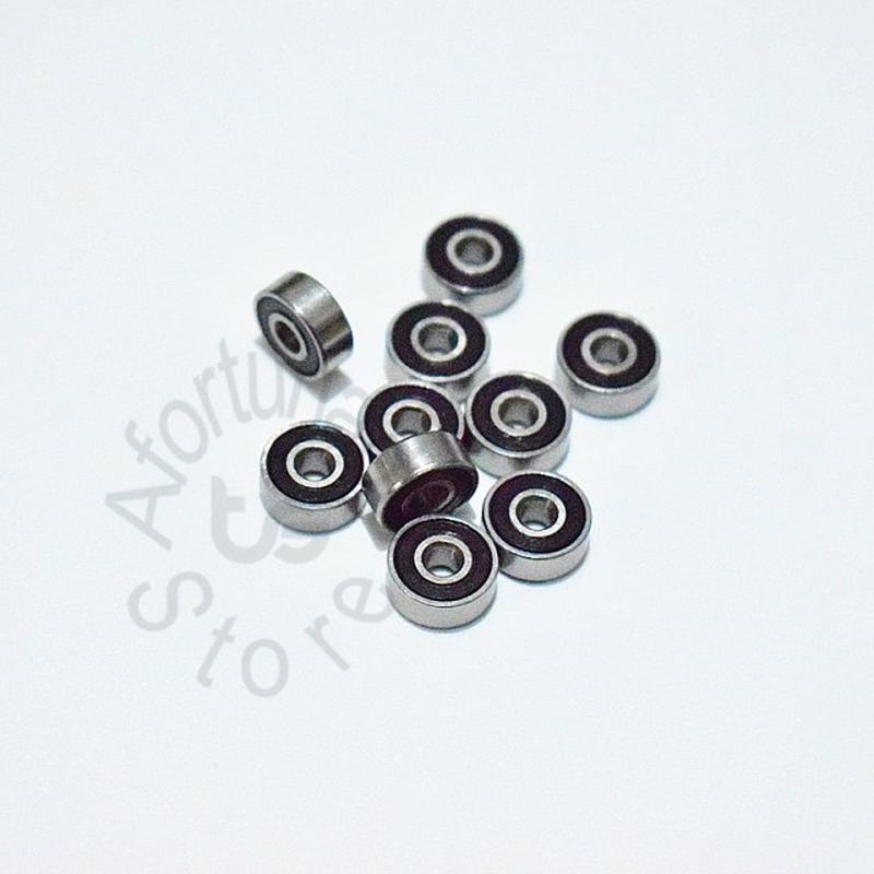 10pcs 623RS 3*10*4(mm) free shipping chrome steel rubber Se