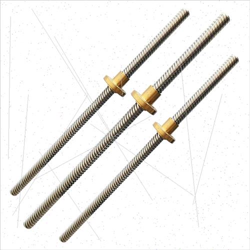 现货电机梯形丝杆丝杠0801 0801.5 0802 0803 0804 0808 0810定做