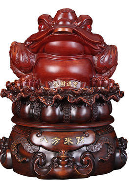 招财金蟾摆件蟾蜍店铺公司办公室桌客厅玄关家居装饰乔迁开业礼品