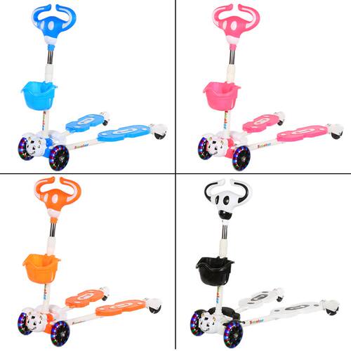 极速儿童滑板车1一3一6-12岁男孩宝宝剪刀车蛙式脚踩双踏板溜溜滑