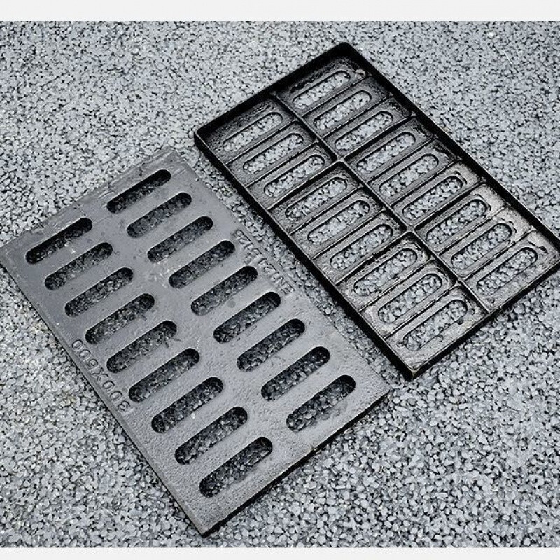 球墨铸铁井盖雨水篦子沙井盖雨水篦子下水井盖阴井盖沟盖板水200