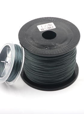 特粗大号16编灰色大力马鱼线主线16股pe线100米防咬海钓路亚渔线