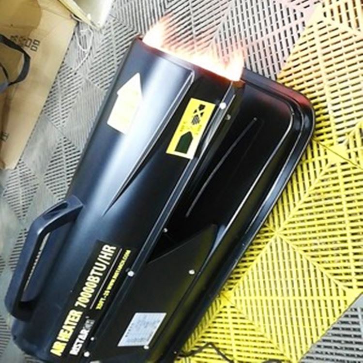 促鸡舍育雏使用暖风机 小型工业燃油加温器 大面积取暖设备