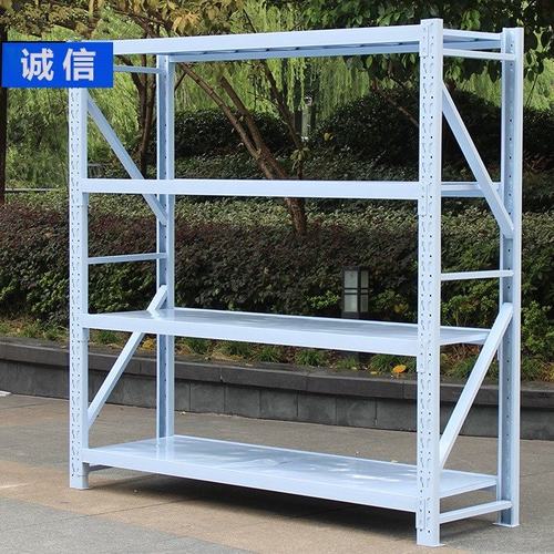 货架仓储中型快递仓库房角铁置物架重a型家用多层地下室货物架组