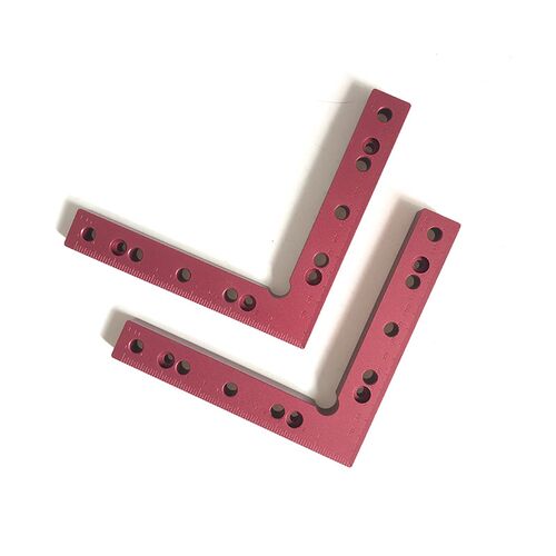 好货6pcs 160x160mm Square Ruler L Block Ruler 90 Degree Righ