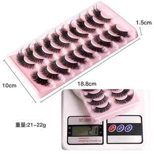 10 Pairs Eyelashes Lashes Natural Wispy Fluffy Fake Eyelashe