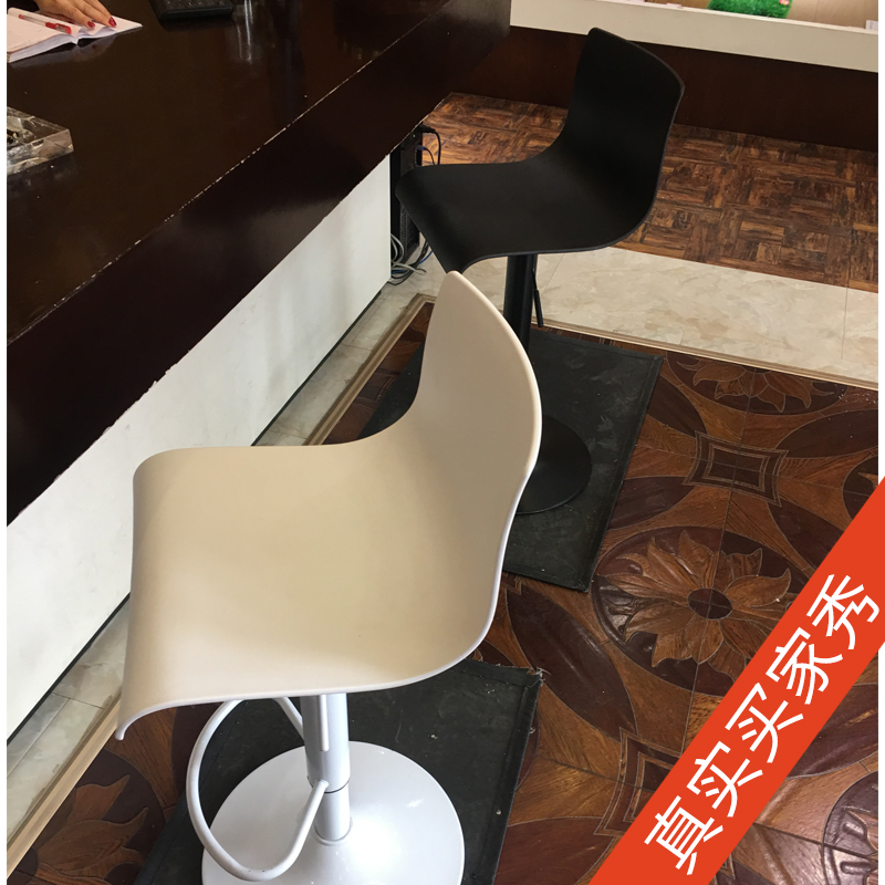 吧台椅升降高凳子家用吧椅前台吧凳现代简约高脚凳收银台酒吧椅子