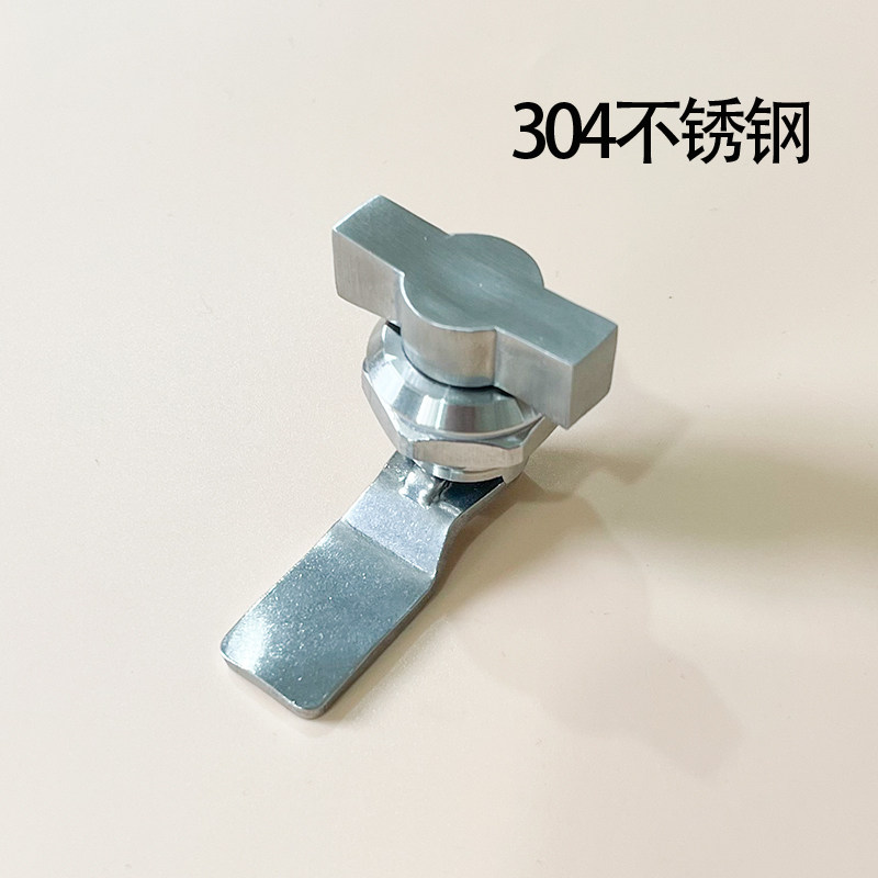 不锈钢ms714-2电柜箱T型转舌锁 MS715-6手柄锁仪表柜门锁MS722