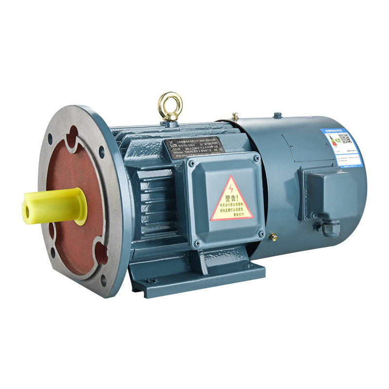 4极2.2kw3kw YEJ电磁制动电机4kw5.5kw三相异步刹车电机 双速制动