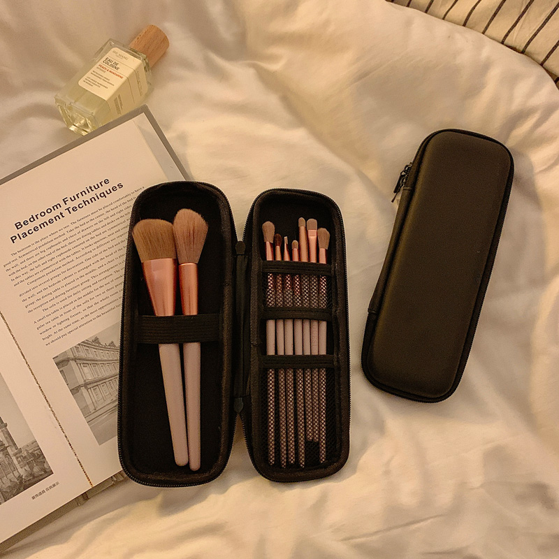 化妆刷包收纳包女便携2023新款随身旅行小号刷子眉笔眼影刷收纳袋