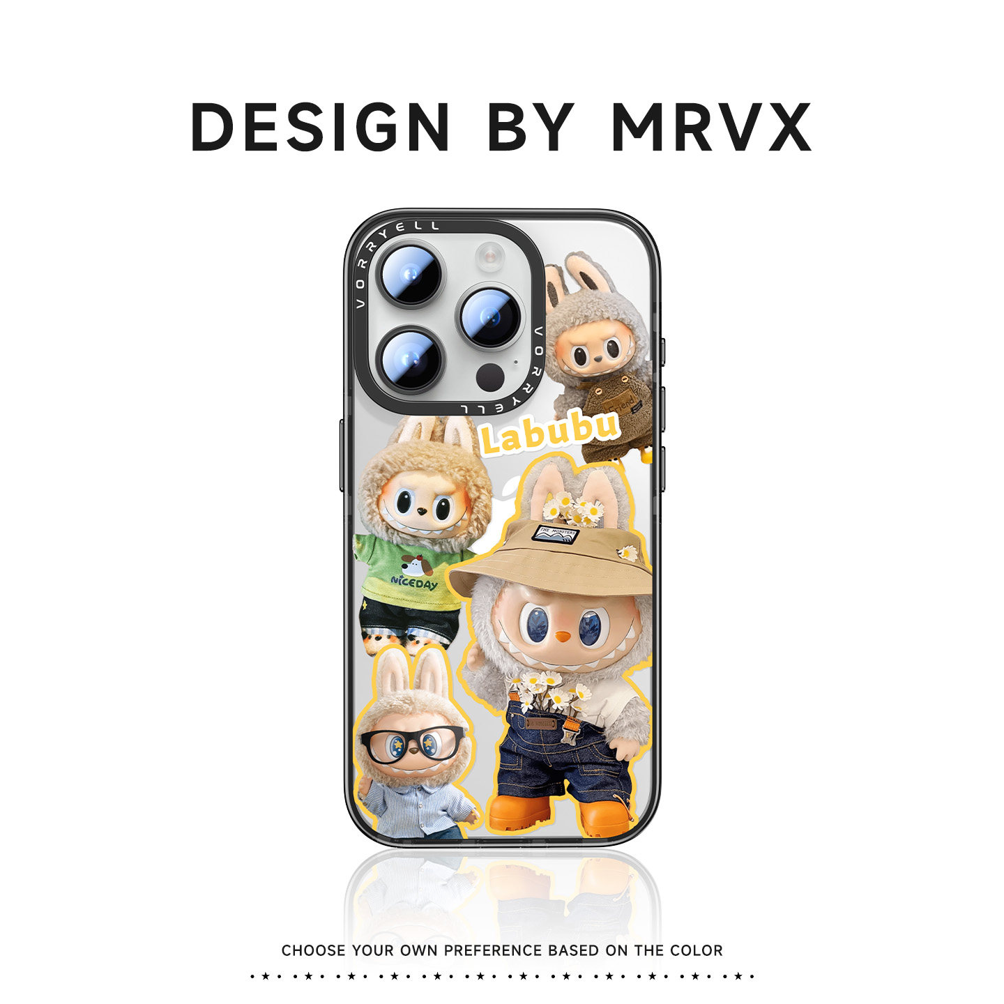 拉布布手机壳适用苹果16ProMax