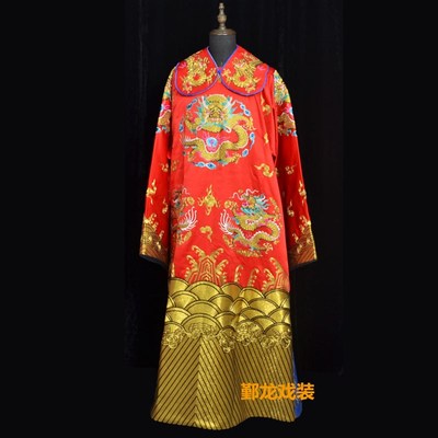 速发202全年新款全龙戏剧戏装舞台皇丞相四马杨驸郎1金团龙蟒袍